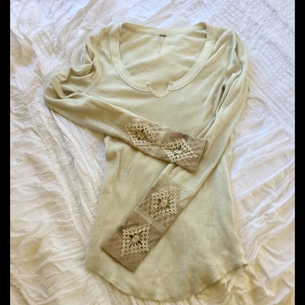 Free people long sleeved top